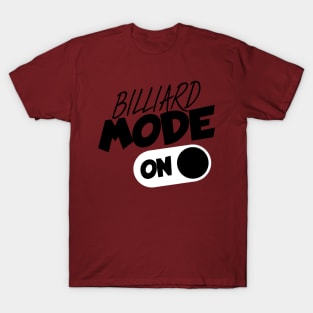 Billiard mode on T-Shirt